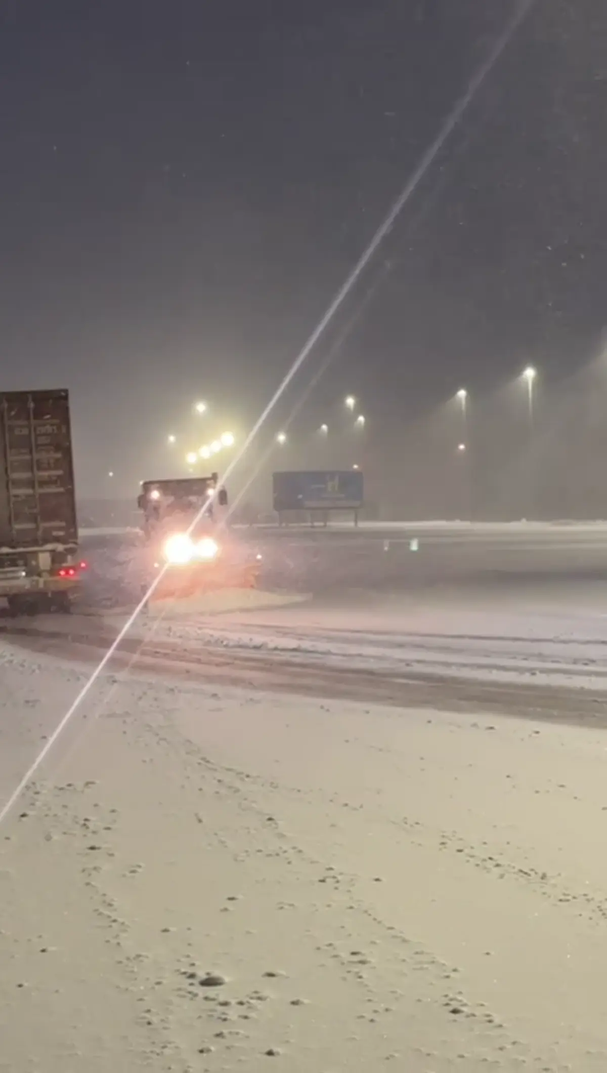 Video mit einem authentischen Winterdienst-Einsatz