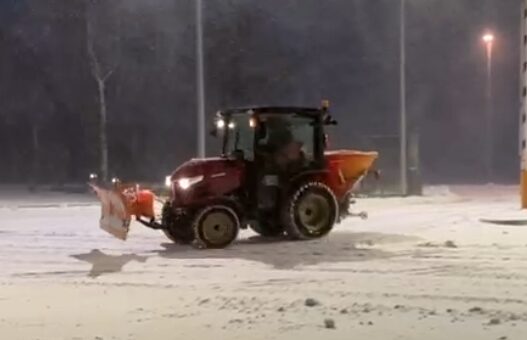 Weiterer realer Arbeitseindruck von RTS aus dem Bereich Winterdienst