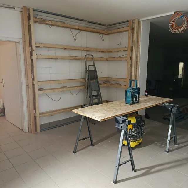 Weiterer realer Arbeitseindruck von RTS aus dem Bereich Innenausbau