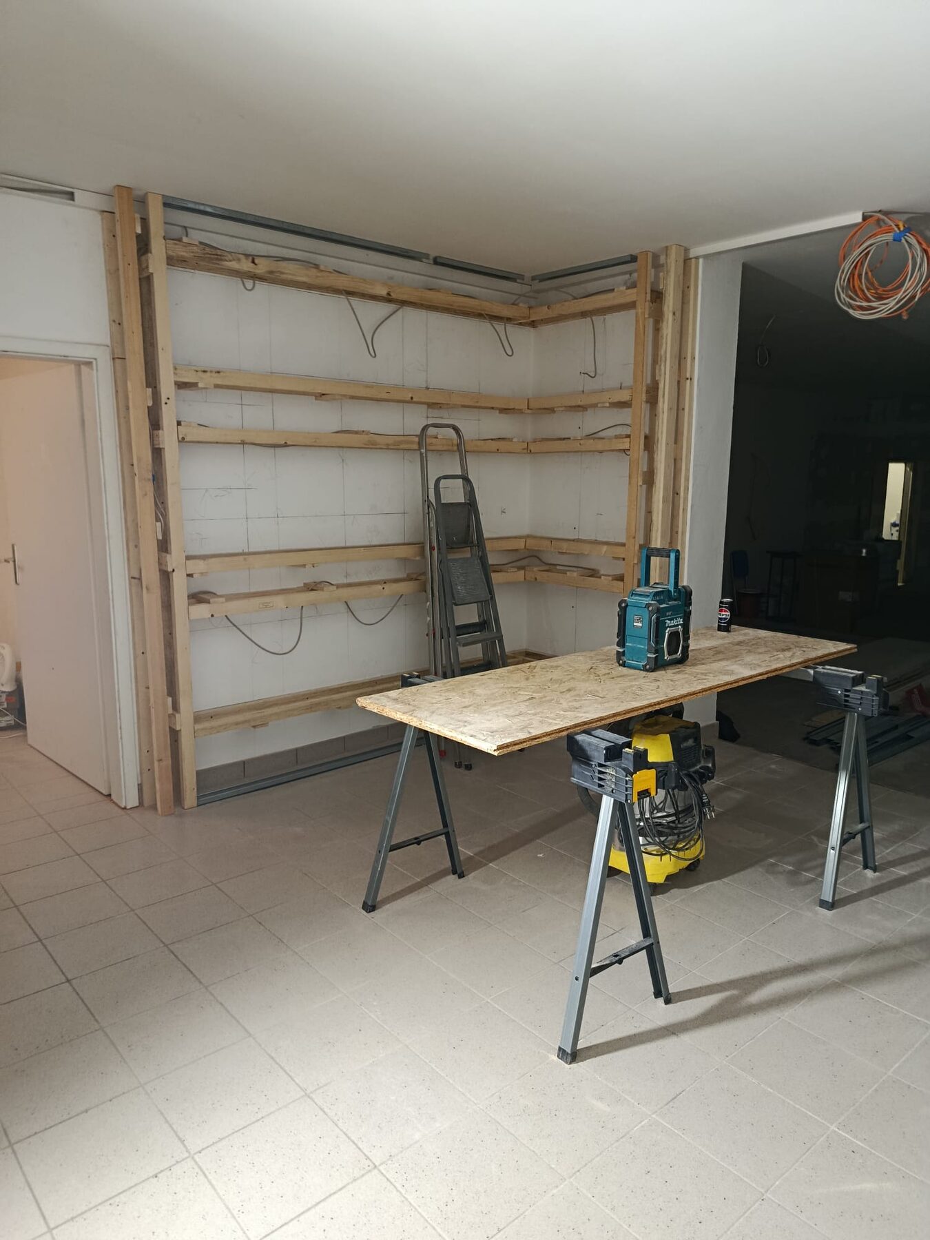 Weiterer realer Arbeitseindruck von RTS aus dem Bereich Innenausbau
