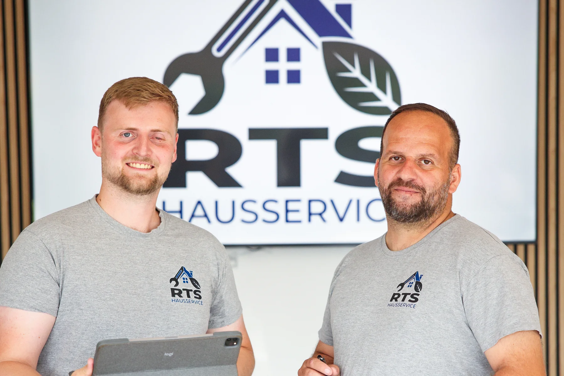 Thomas Derheim und Albert Shala im RTS-Betrieb